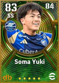 Soma Yuki — SS, OVR 83, MAX 84