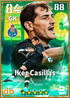 Iker Casillas — GK, OVR 84, MAX 88