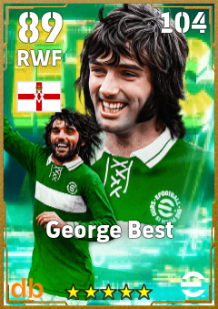 George Best eFootball player card