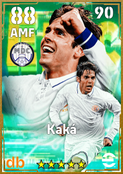 Kaká — AMF, OVR 88, MAX 90