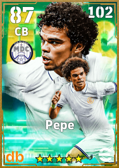 PEPE — CB, OVR 87, MAX 89