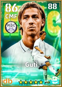 Guti — CMF, OVR 86, MAX 88
