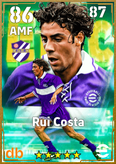 Rui Costa — AMF, OVR 86, MAX 87