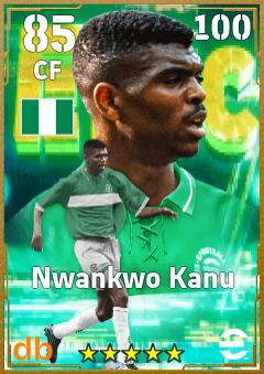 Nwankwo Kanu — CF, OVR 85, MAX 100