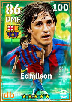 EDMILSON — DMF, OVR 86, MAX 87