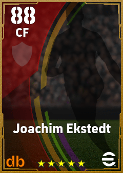 Joachim Ekstedt — CF, OVR 88, MAX 88