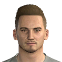 C. EVANS PES 2018 portrait